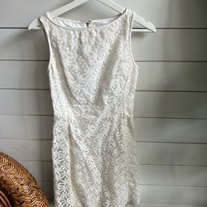 Kate Spade White Shift Dress Size 0